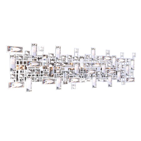 Cwi Lighting Arley 8 Light Vanity Light With Chrome Finish 5689W30-8-601